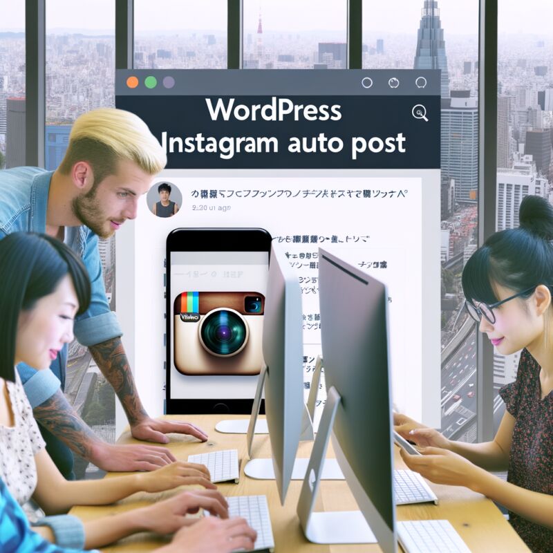 WordPress Instagram auto post