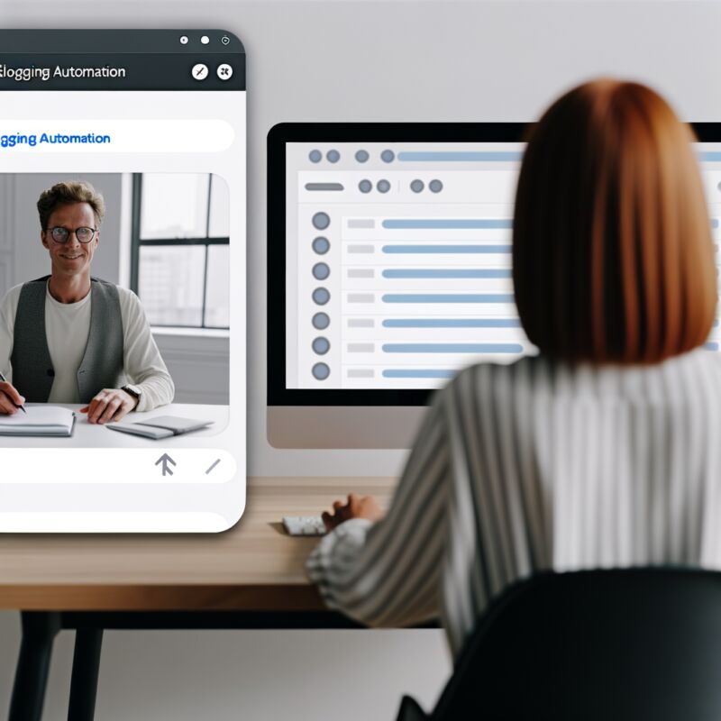 Blog automatic creation tool