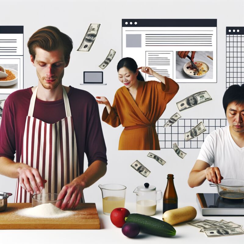 Recipe blog earn money