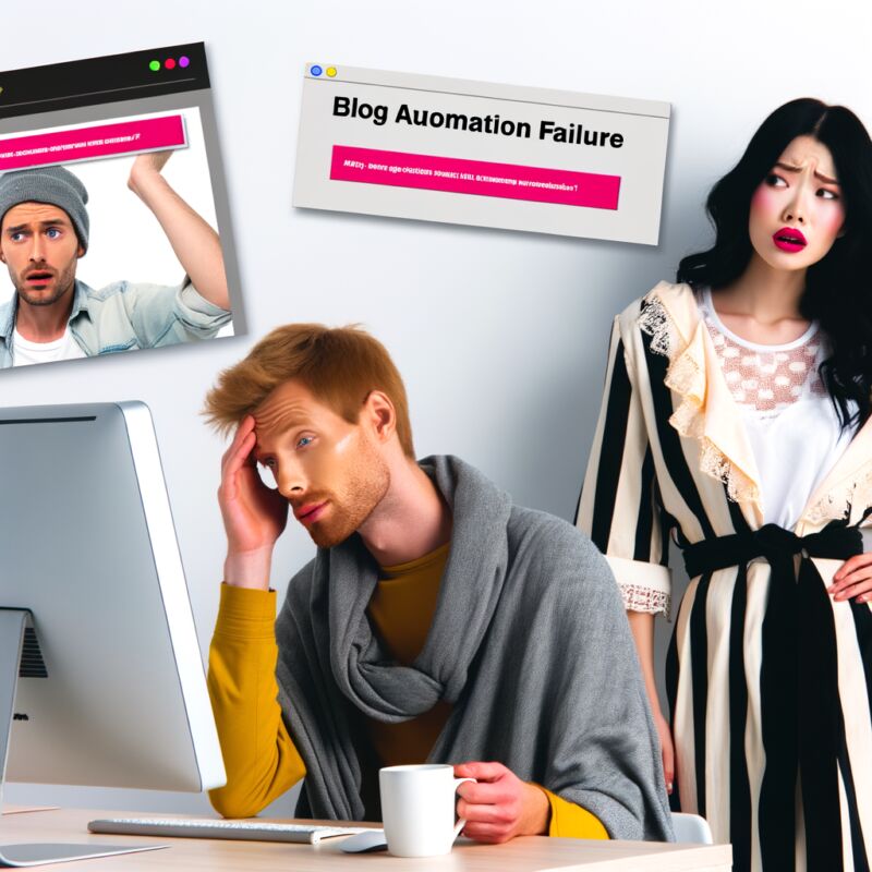 Blog Automation Failure