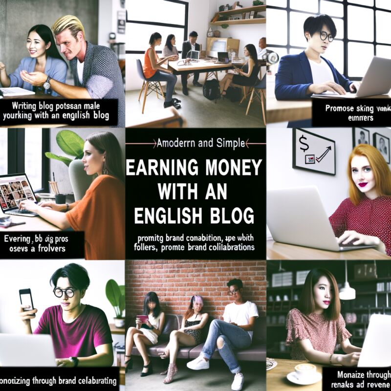 earn money with english blog