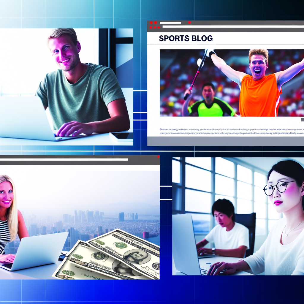 Earn Money with Sports Blog