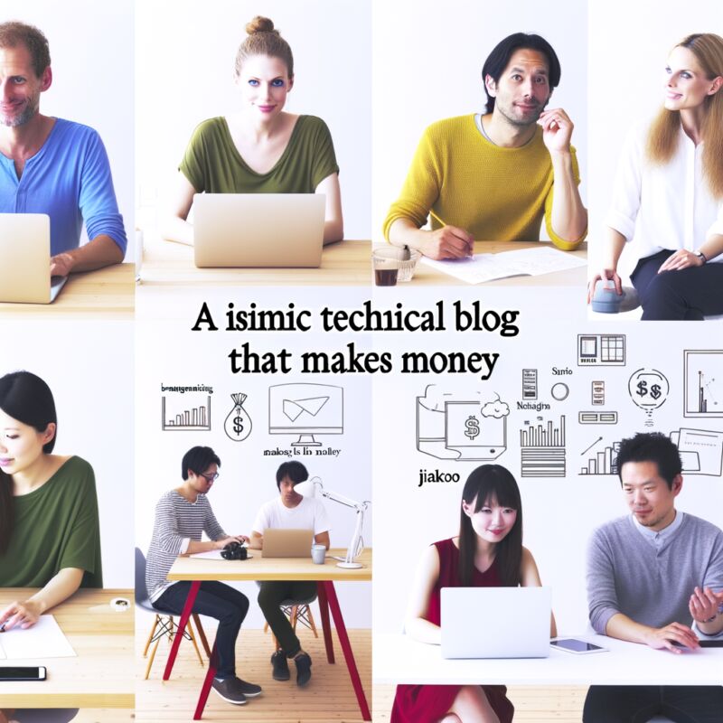 Technical blog earn money