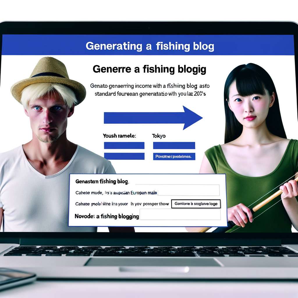 Make money with fishing blog