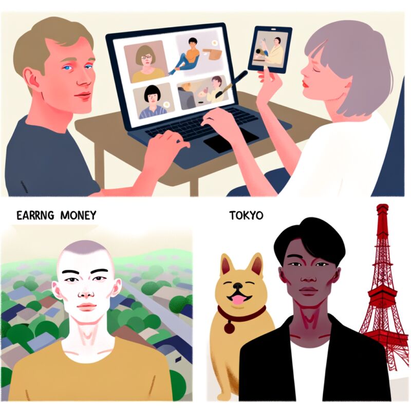 Earn money with illustration blog