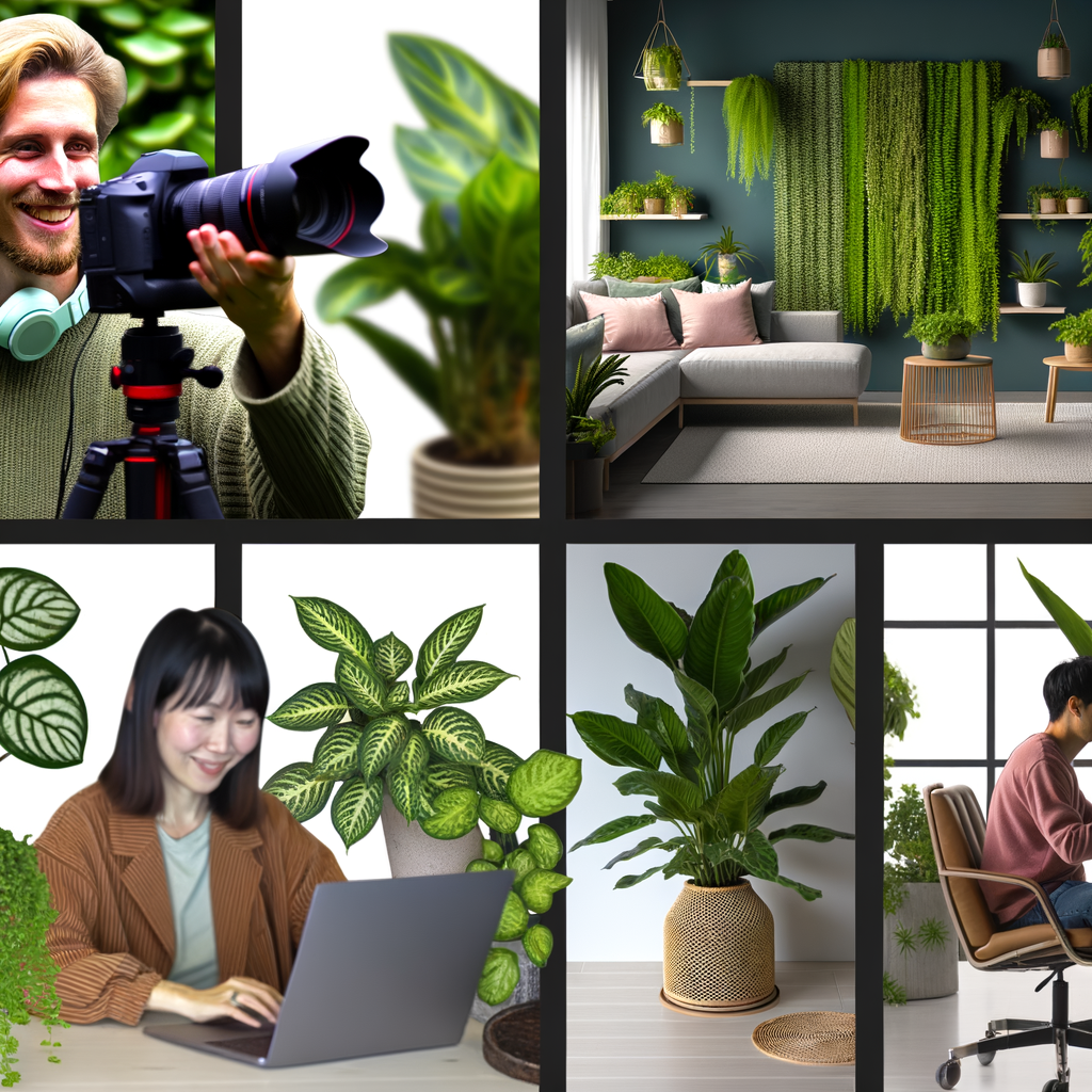 earn money with houseplant blog