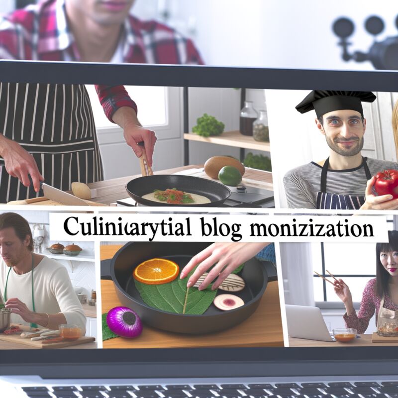 Monetize Cooking Blog