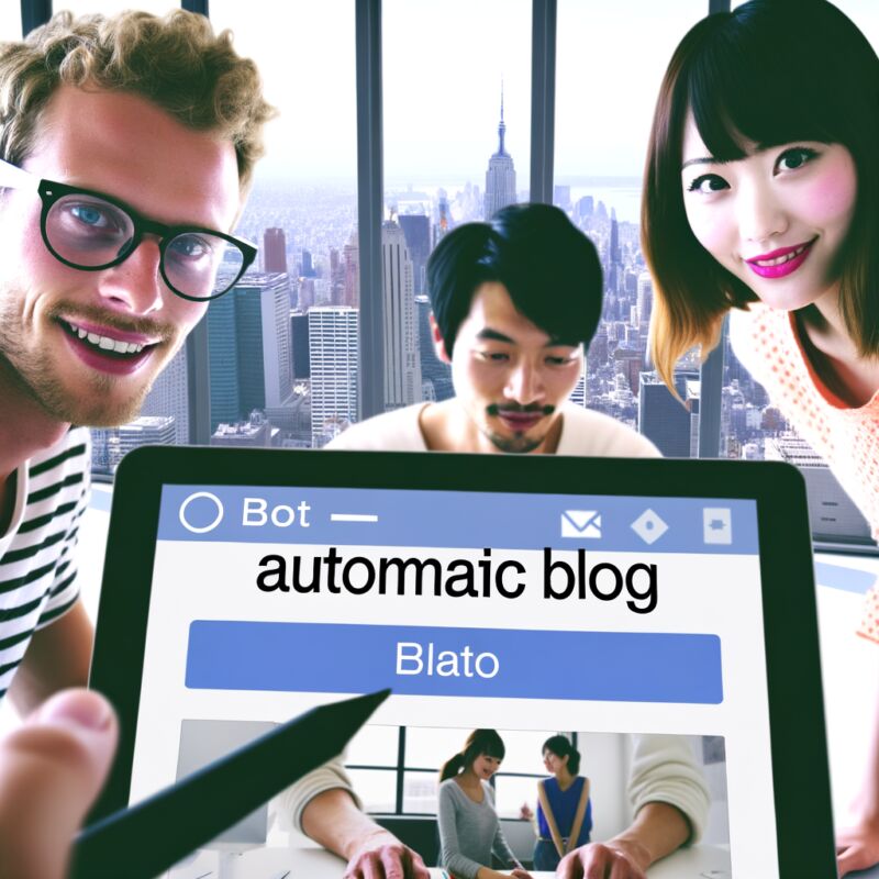 automatic blog creation tool