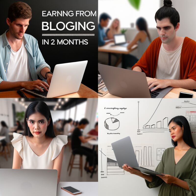 earn blog 2 months