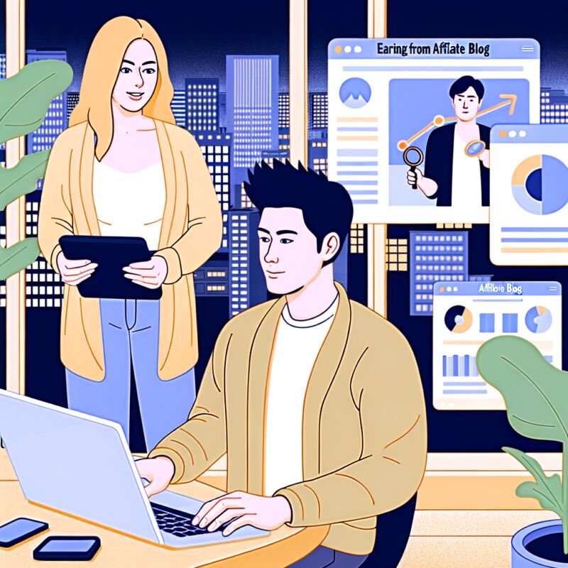 Affiliate blog earn