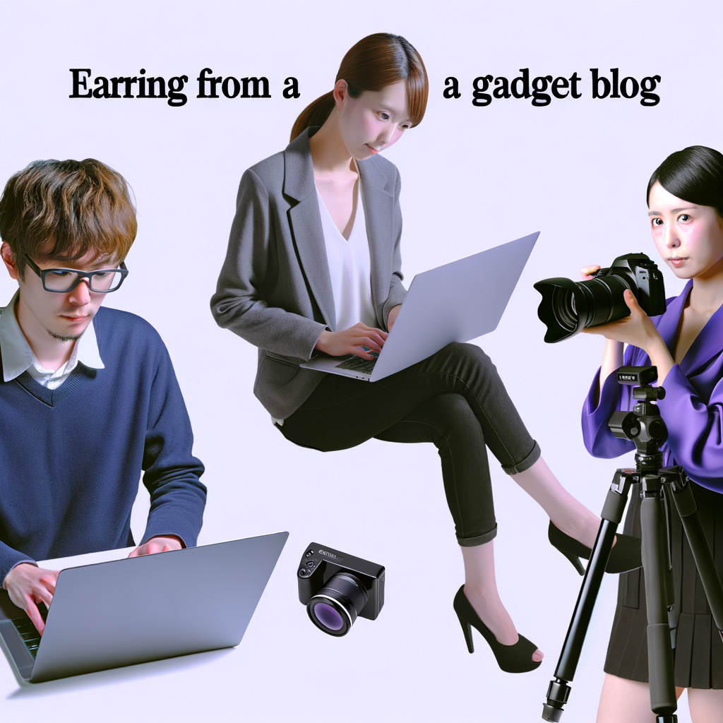 Earn from Gadget Blog