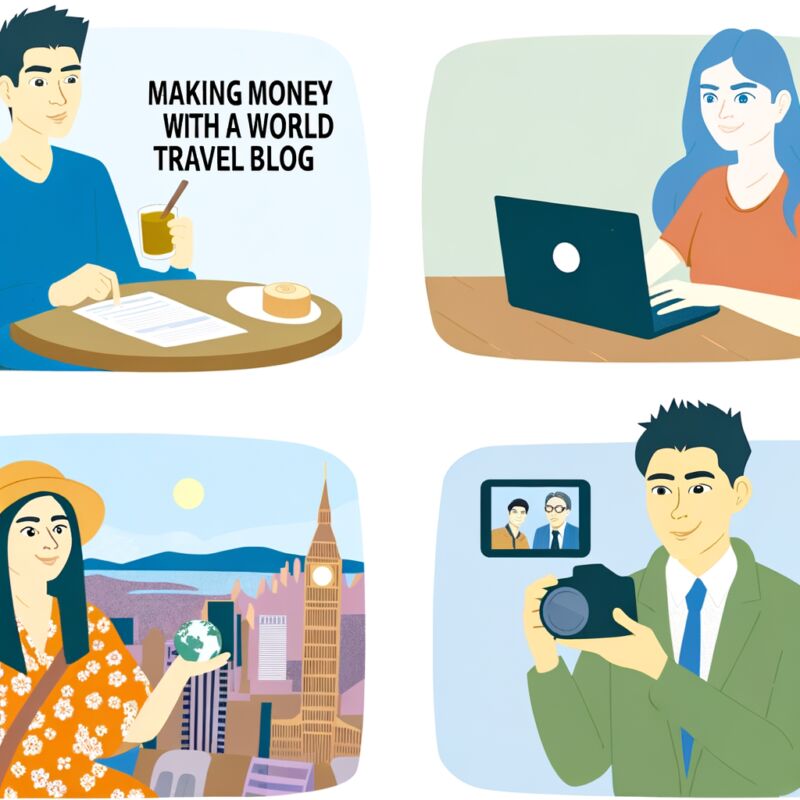 How to make money with a world travel blog