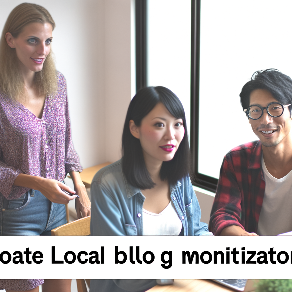Local Blog Monetization