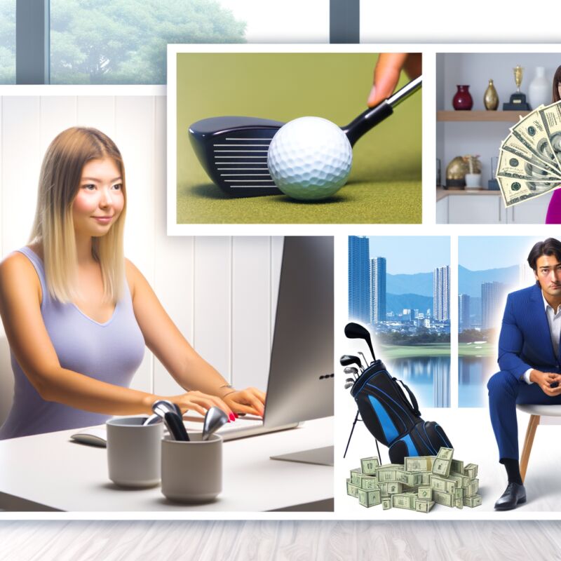 Golf blog monetization