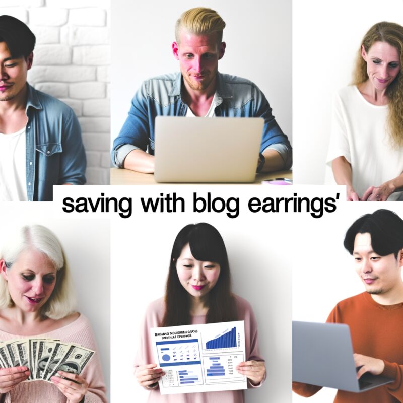 Saving Blog Earn Money