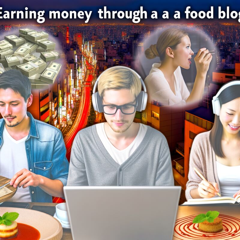 earn money with food blog