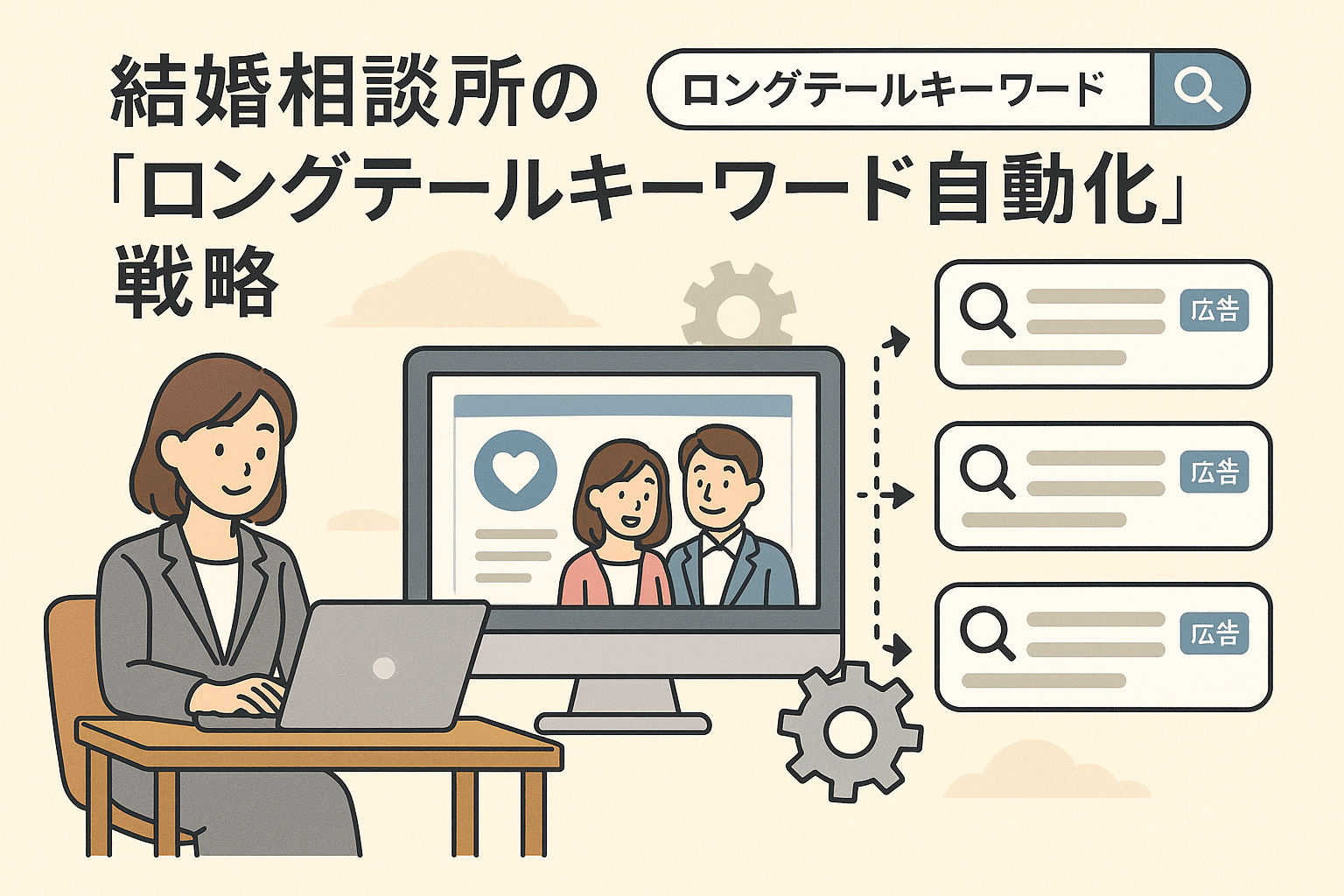 2025年Web集客危機を乗り越えろ！倒産ラッシュを回避する、結婚相談所の「ロングテールキーワード自動化」戦略